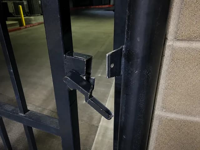 East gate broken latch evidence thumbnail