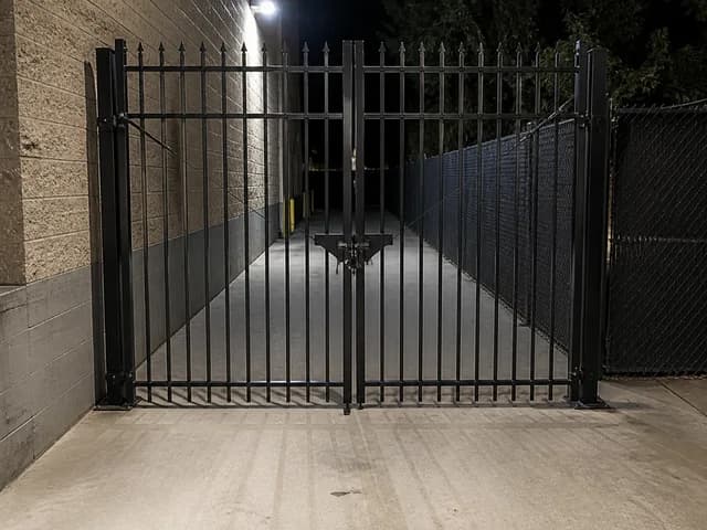 South exit gate secured evidence thumbnail